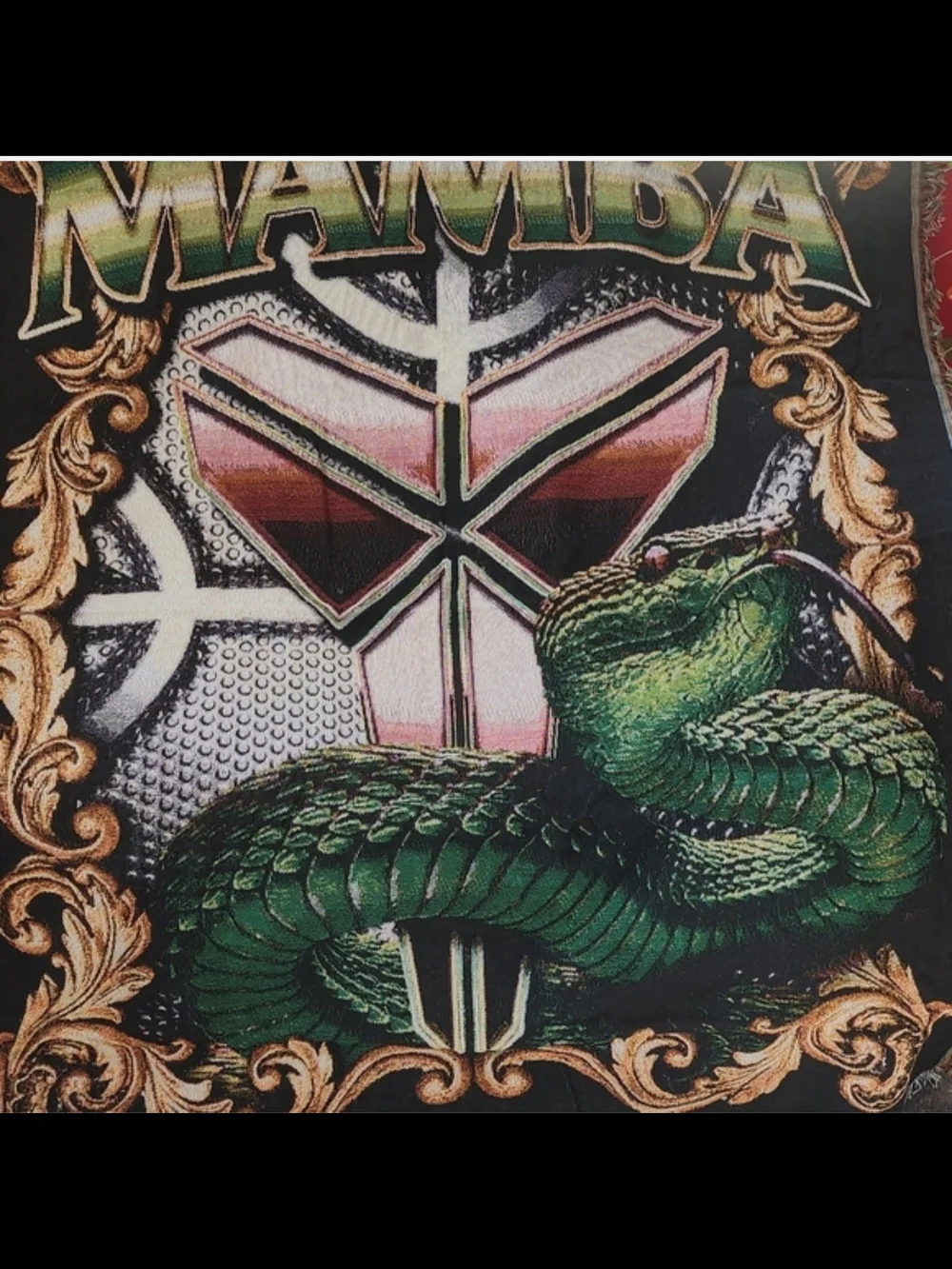 Mamba Snake Throw Blanket 45x60 with Grinchmas Box & Socks